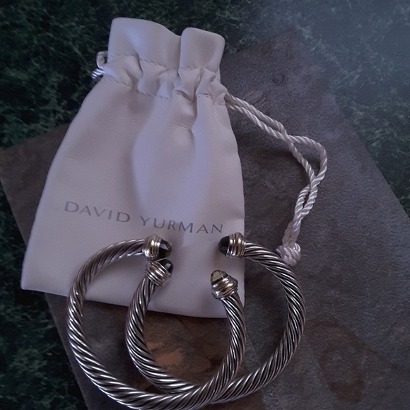 David Yurman Jewelry - David Yurman Smokey Topaz Cuff, Make Offer 🖤